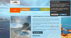 Desktop Screenshot of apartamentoscostaquebrada.com